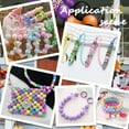 thumbnail image 5 of 100Pcs 5 Colors 16mm Acrylic Beads Bulk Theme Beads AB Color Opaque Round Beadable Pens Bubblegum Chunk Bead, 5 of 6