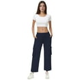 thumbnail image 5 of iHPH7 Joggers for Women Gym Pants Women Quick Dry Pants Women Work Pants Women High Waisted Pants for Women Athletic Wear Women Y2k Pants Dark Blue XS, 5 of 7