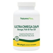 Nature's Plus - Ultra Omega 3/6/9 1,200 mg S/g 90
