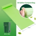 thumbnail image 2 of Bolsas de basura GreFusion compostables de 36 galones, extra gruesas, 1.28 ml, 2 of 6