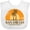 AA-White, variant on San Diego California Retro Sunset Boys or Girls Baby Bib