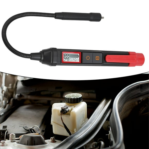 Testeur de Frein avec Sonde Col de Cygne 8.5 Pouces Alarme Rétroéclairée pour DOT3 DOT4 DOT5.1