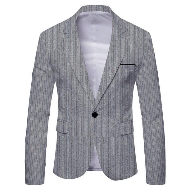 Chaqueta de traje de negocios para hombre de primavera y otoño Chaqueta de traje británica de talla grande para hombre