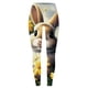 thumbnail image 4 of MKLEKYY Leggings para mujer, pantalones de yoga deportivos informales con estampado de flores de Pascua para mujer, leggings de moda, 4 of 4