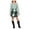 Green, variant on Fsqjgq 2T Girl Clothes Trendy Girls Clothes Girl Skirt Sets 2 Piece Outfits Square Neck Jacquard Puff Sleeve Tops Plaid Mini Skirt Shorts Fall Winter Clothes Baby Girl Outfits Kids Sets Size 100