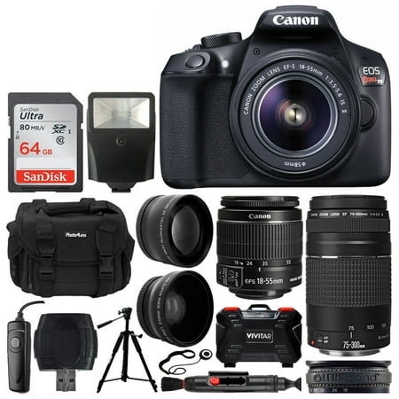Canon EOS Rebel T6 DSLR Camera Kit +EF-S 18-55mm Lens Great Value