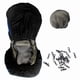 thumbnail image 4 of Funda universal para asiento de coche, color negro y gris | Juego de fundas universales para asientos de coche | Fundas para asientos delanteros y traseros | Accesorios de interior, 4 of 5