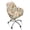 Peony, variant on ZIATUBLES Peony Print Curved Back Dining Chair Cover Soft Breathable Chair Protector with Arms Stretchable Swivel Vanity Desk Accent Chair Slipcover for Kitchen Living Room