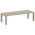 thumbnail image 2 of Air Extension 9 Piece Dining Set in Taupe, 2 of 6