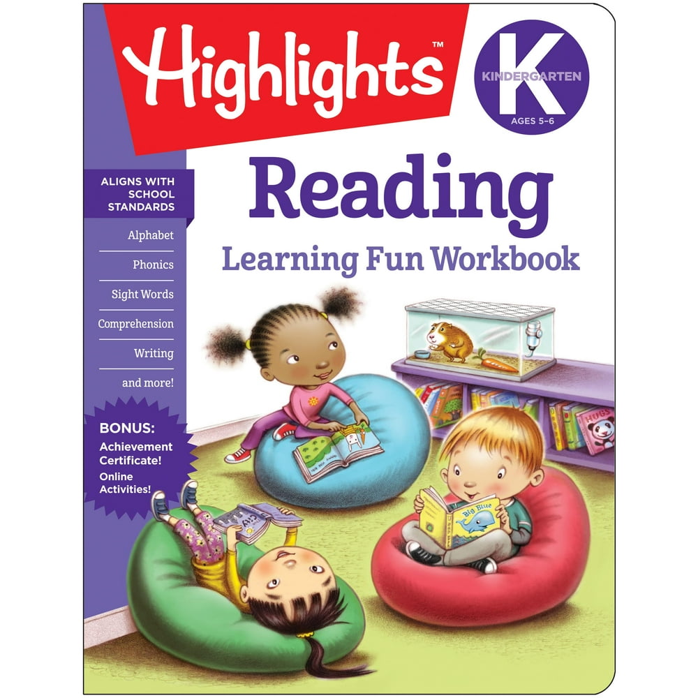 Highlights Learning Fun Workbooks Kindergarten Reading (Paperback
