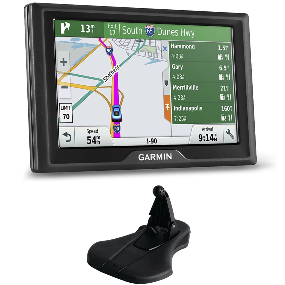 Garmin Drive 50LMT GPS Navigator (US and Canada) Friction Mount Bundle