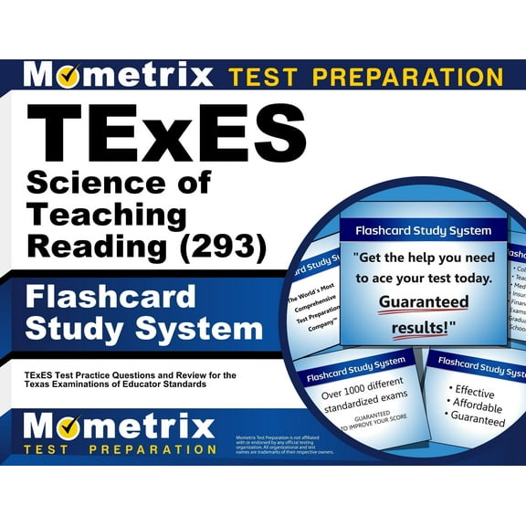TExES Science of Teaching Reading (293) Flashcard Study System : TExES Test Practice Questions and Review for the Texas Examinations of Educator Standards (Cards)
