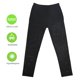 thumbnail image 2 of Pantalones de yoga y baile ajustados con corte de siete puntos (talla L) Leggings de fitness con costuras de malla para mujer, 2 of 8