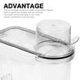 thumbnail image 3 of OUNONA Transparent Laundry Bucket for Refillable Detergent Storage with Airtight Lid and Clear Measurement, 3 of 5