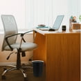 thumbnail image 4 of ifundom Recycling Bin 2Pcs Black PP Elegant For Everyday Use Storage, 4 of 8