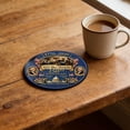 thumbnail image 4 of ZJNGJC Anniversary Keepsake For Couples Wedding Commemorative With Elegant Design Placemat Dining Table Decorative Blue, 4 of 4
