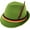Green, variant on Costume Agent German Alpine Bavarian Oktoberfest Costume Hat with Feather - Brown - German Hat For Men & Women - Bavarian Hat for Lederhosen