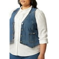 thumbnail image 4 of Levi Strauss Signature Women's and Women's Plus '95 Vest, XS-4X, 4 of 5