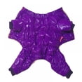 thumbnail image 1 of Pets Four Foot Autumn And Winter Anti-Cold Warm Four-Foot Bag Service,Bread clothes Purple, 1 of 2