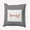 Black, variant on 16" x 16" Simply Daisy Halloween Spooky Checks Polyester Indoor/Outdoor Pillow, Black Qty 1