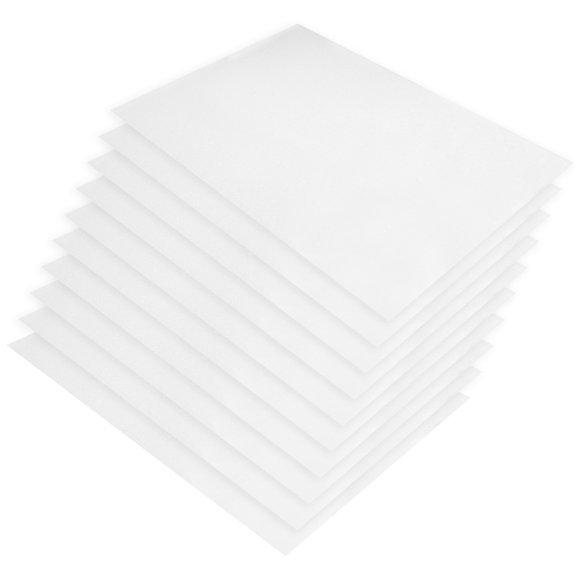 USHOBE 20 Sheets Sticker Sheets for Printing and Sticking on Fabric and Cards