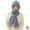 D, variant on Integrated Ear Protection Windproof Cap Scarf Chunky Knitting CREAM GXS S5S7