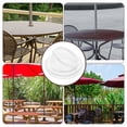 thumbnail image 2 of 4 Ensembles Anneau de Trou de Parasol de Table de Patio Transparent avec Capuchons, 2 of 9