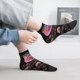 thumbnail image 5 of Bingfone Bird 2 Design Patterned Men's Women's Casual Cotton Socks, 5 of 5