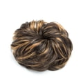 thumbnail image 6 of 2pcs Hair Bun Updo Hairpiece Wavy Curly Messy Donut Chignons Hair Piece Wig Hairpiece Scrunchie Bun Up Do | Ponytail Extensions, 6 of 7