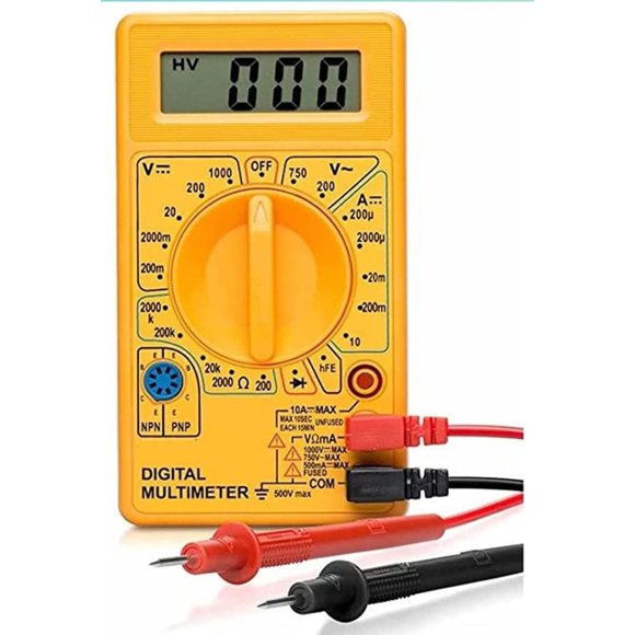 ISTAR Digital Voltmeter Ammeter Ohmmeter Multimeter Volt AC DC Tester Meter
