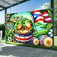 thumbnail image 3 of Bandera de rana coquí de Puerto Rico, telón de fondo para decoración de fiestas, fondo para fotografía de fiestas, 71 x 43 pulgadas, letrero para porche interior y exterior para cumpleaños, 3 of 8