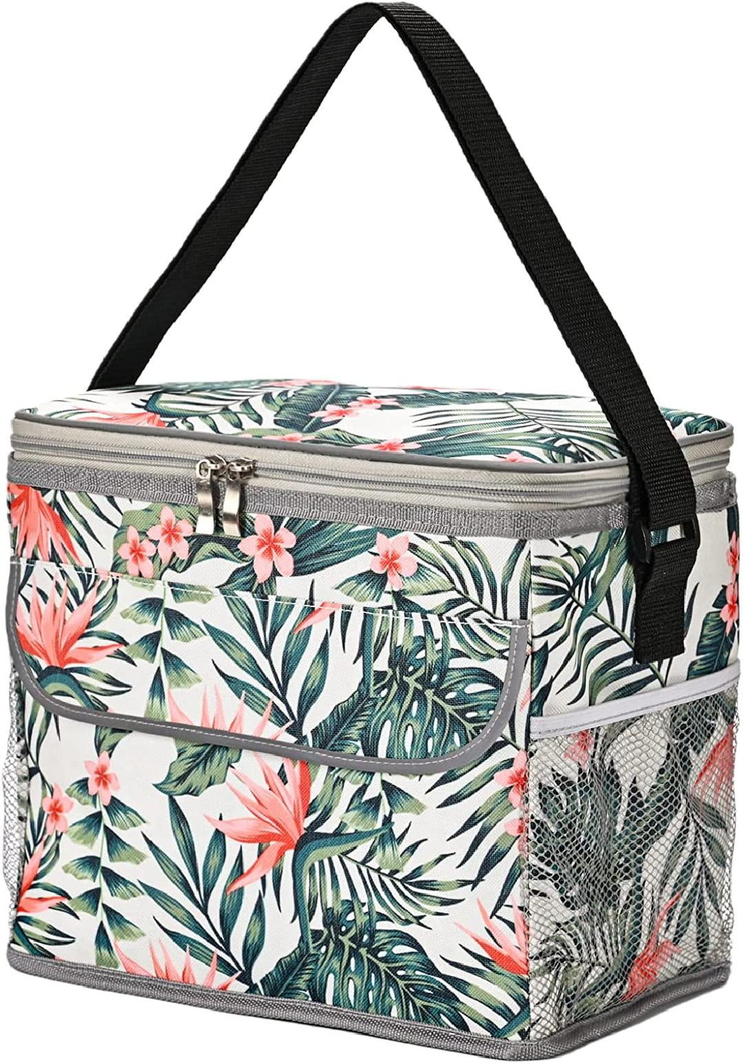 10L Foldable Womens Lunch Bag Insulated LeakProof, Reusable Lunch Box