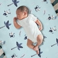 thumbnail image 5 of Lambs & Ivy Jungle Party 3-Piece Elephant/Monkey Baby Crib Bedding Set, 5 of 9