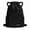 Black, variant on Waterproof Drawstring Backpack, Lightweight Sport Gym Sack Bag for Men Women, Mini Travel Daypack