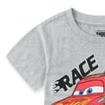thumbnail image 2 of Disney Cars Lightning McQueen Birthday Short Sleeve T-Shirt (Boys), Sizes 2T-12, 2 of 4