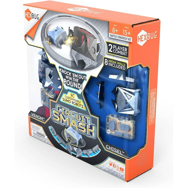 HEXBUG Circuit Smash Robots, Remote Control Customizable