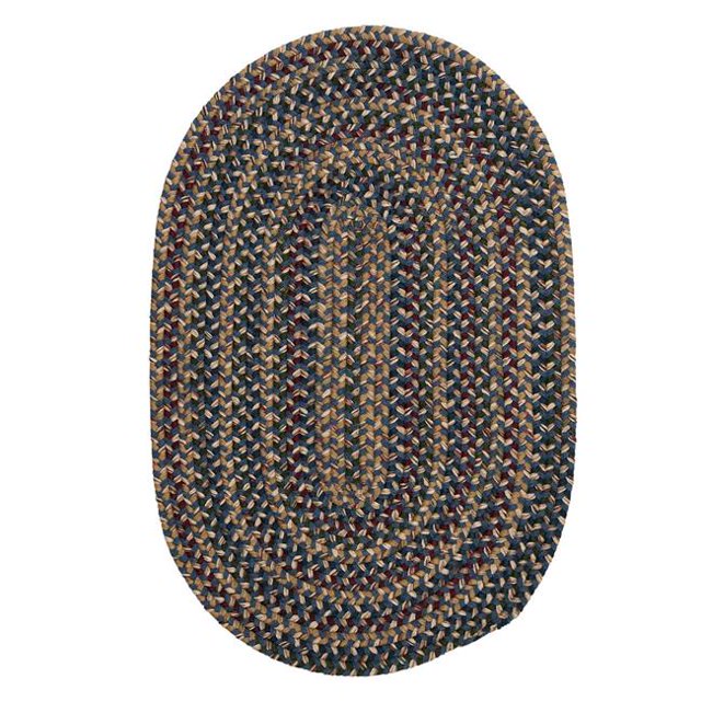 Colonial Mills TL50R024X108 Tapis Réversible 2 x 9 Pieds au Crépuscule&44; Fédéral Bleu