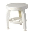 Rotating Bath Stool with BactiX Antimicrobial, 360 Swivel Shower Chair for Handicap, Swivel Bath