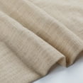 thumbnail image 5 of TWOPAGES Polyester Linen Curtain 84 W X 96 L Inch Grommet Header Light Filtering Privacy Protection Drape for Bedroom, 1 Panel, Tapioca, 5 of 6