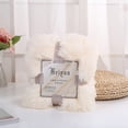 thumbnail image 4 of DYstyle Super Soft Fluffy Faux Fur Floor Area Rug Washable Shaggy Bedroom Dining Room Anti-skid Mat, 4 of 4