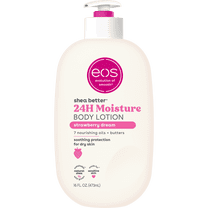 eos Shea Better Body Lotion for Dry Skin, Strawberry Dream, 16 fl oz