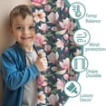 thumbnail image 3 of Blackout Kids Curtains,Pioneer Flower Floral Print Pattern Childrens Insulated Curtains Set Of 2,Bedroom Essentials,Toddler Room Decor 42"x63", 3 of 5