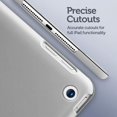 thumbnail image 4 of Premium Trifold Case for iPad 9.7 2018/2017, [Rubber Cover] Slim Fit Leather Smart Case with Rubberized Back Cover and Auto Wake & Sleep for iPad 9.7 2018/2017, 4 of 5