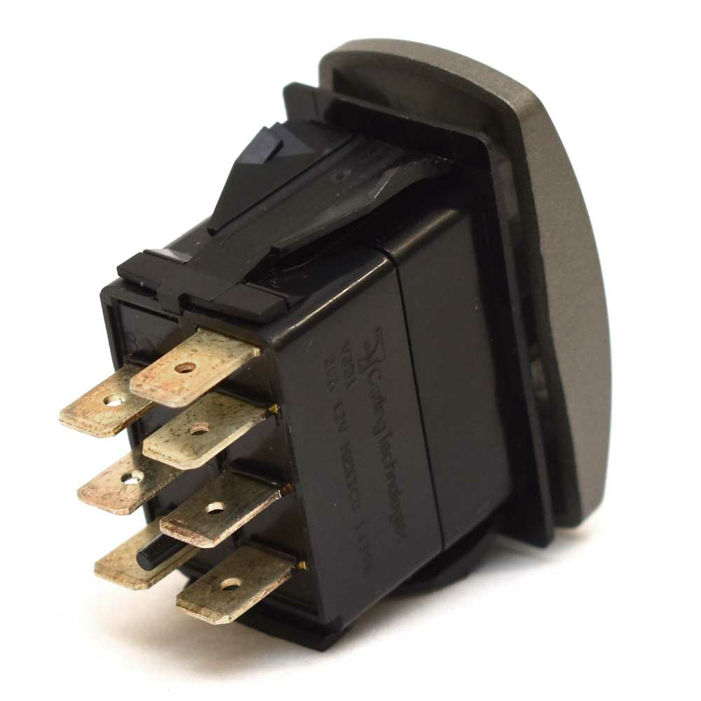 Carling On/Off/On Contura V Boat Rocker Switch | Dock / Ctsy Lts 7 Spade