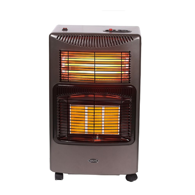 Calefactor Hibrido Bornoto EB97600 Gas y Eléctrico 1200w
