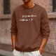 thumbnail image 3 of Ceisia Men Solid Color Long Sleeve Stand Up Collar Button Casual Gift Daily Outdoor Fashion Hoodie Top, 3 of 6