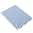 thumbnail image 2 of HEVIRGO Double Layer EVA Waterproof Foldable Cat Kitten Litter Trapper Mat Cushion Pad,Light Blue 55x75cm, 2 of 9