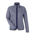thumbnail image 4 of CORE365 CE72W Women's Venture Heathered Stripe Full-Zip-Classic Navy/ White-3XL, 4 of 6