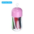 thumbnail image 3 of Uxcell Washable Crayons, 24Pcs Easy Grip Triangle Long Crayon with Cute Box,24 Colors, 3 of 6