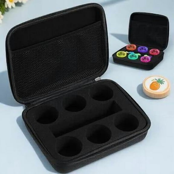Minkissy Case for Yoyo in Black for Yo-Yo Enthusiasts with Storage Function 1Pcs